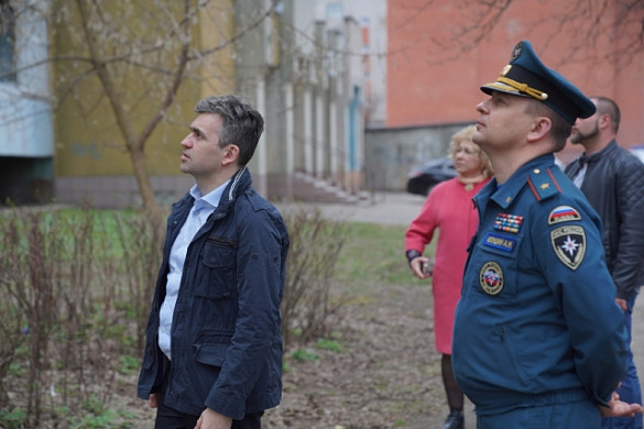 В Шуе продолжается устранение последствий ночной атаки БПЛА